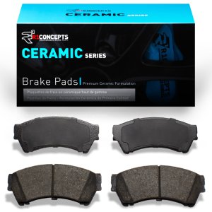 Ford Fusion Brake Pads - Front - R1 Concepts - Ceramic - `06-`13